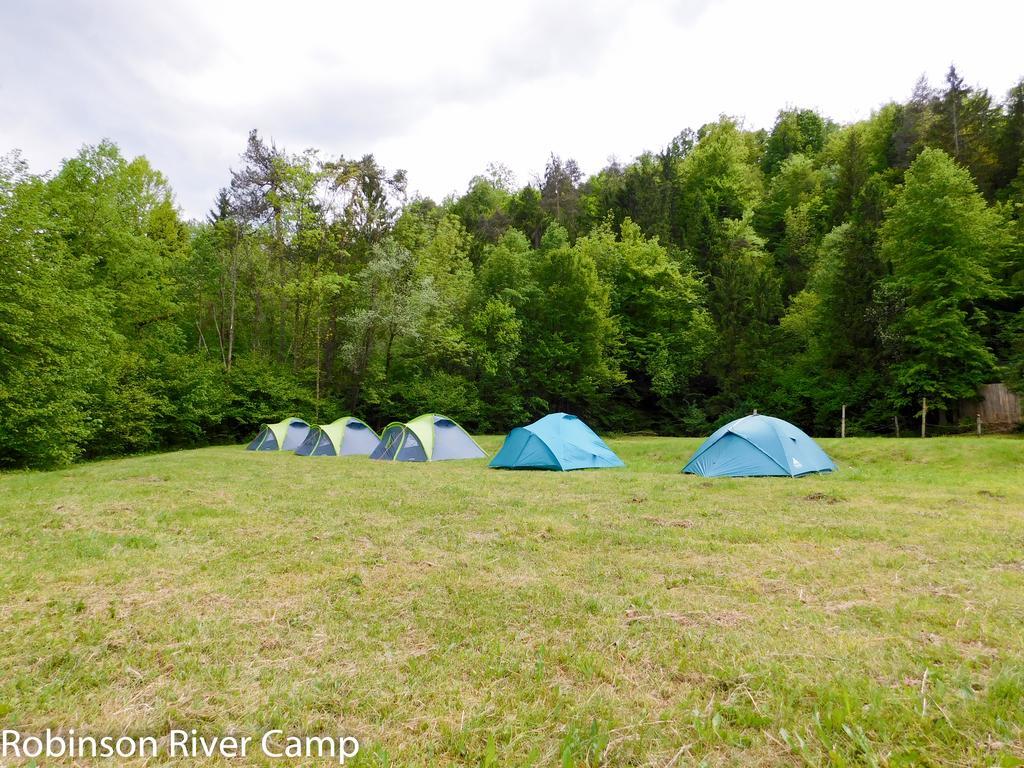 Robinson River Camp Radovljica Exterior foto