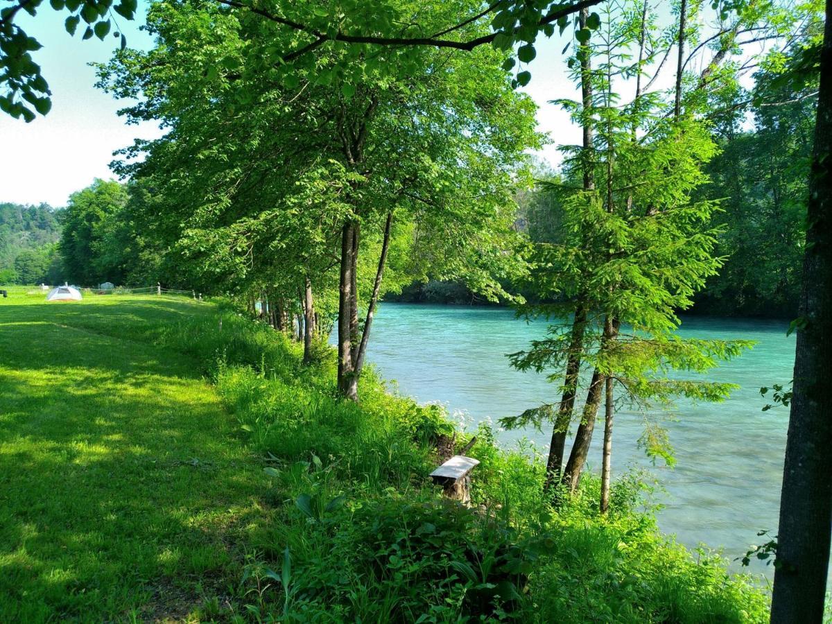 Robinson River Camp Radovljica Exterior foto