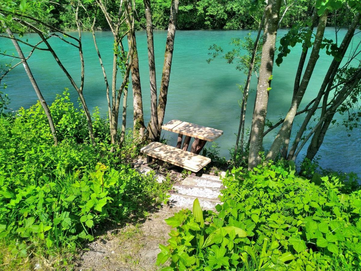Robinson River Camp Radovljica Exterior foto